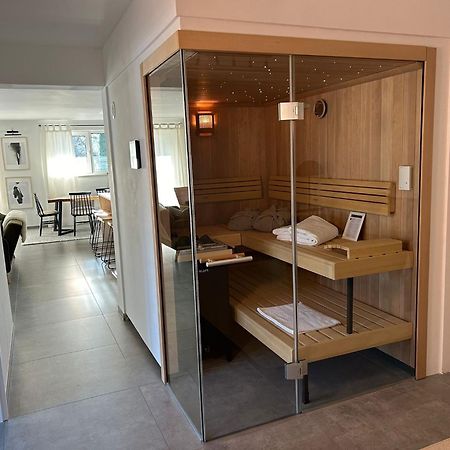 ורמלסקירכן The Forest Retreat- Luxurioese Ferienwohnung Mit Privater Sauna מראה חיצוני תמונה