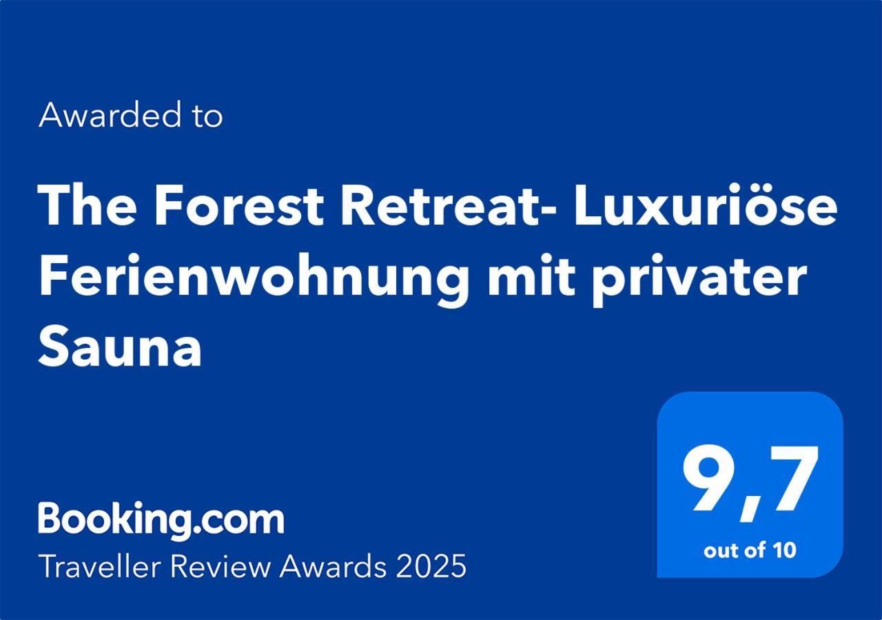 ורמלסקירכן The Forest Retreat- Luxurioese Ferienwohnung Mit Privater Sauna מראה חיצוני תמונה