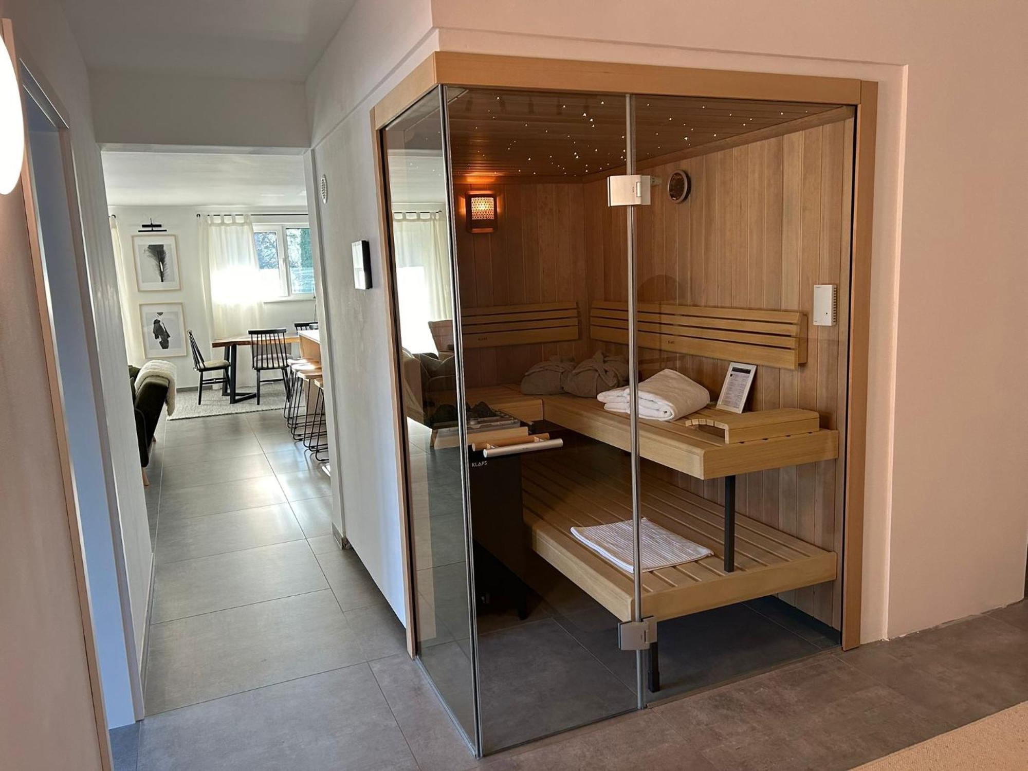 ורמלסקירכן The Forest Retreat- Luxurioese Ferienwohnung Mit Privater Sauna מראה חיצוני תמונה